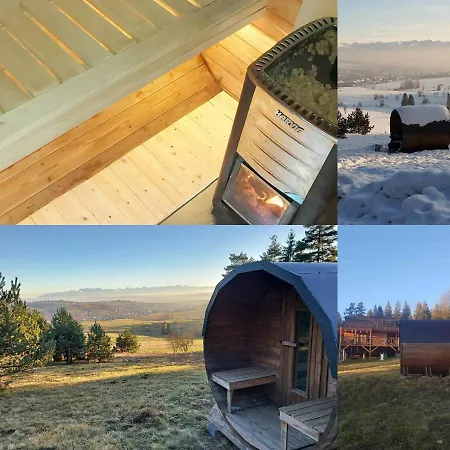 Alpesi faház W Gorach Prywatna Sauna I Balia