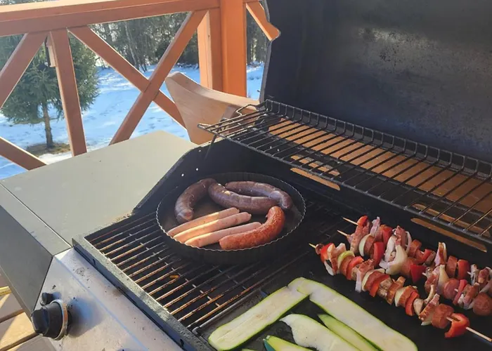 W Gorach Prywatna Sauna I Balia Σαλέ Klikuszowa